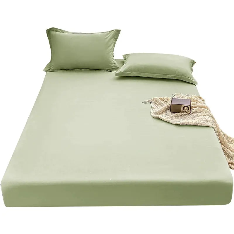 Fitted Sheet | Brushed Finish | Deep Pocket | Solid Color