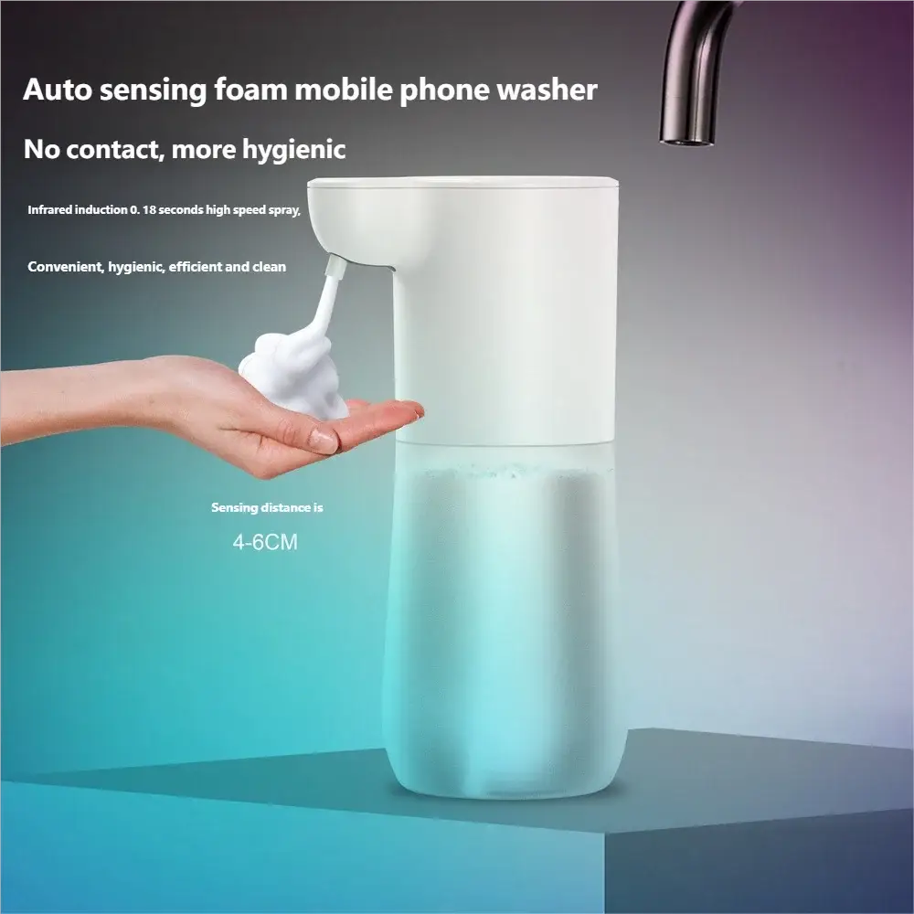 HOMEFISH Smart Sensor Automatic Soap Dispenser 350ml USB Charging Contactless Soap Foam Dispenser Hand Sanitizer Machine from PriceLows™