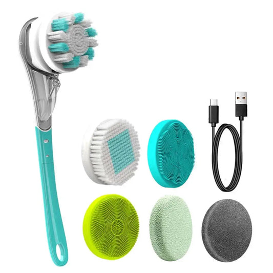 Electric Bath Brush | Long Handle | Waterproof | One Size