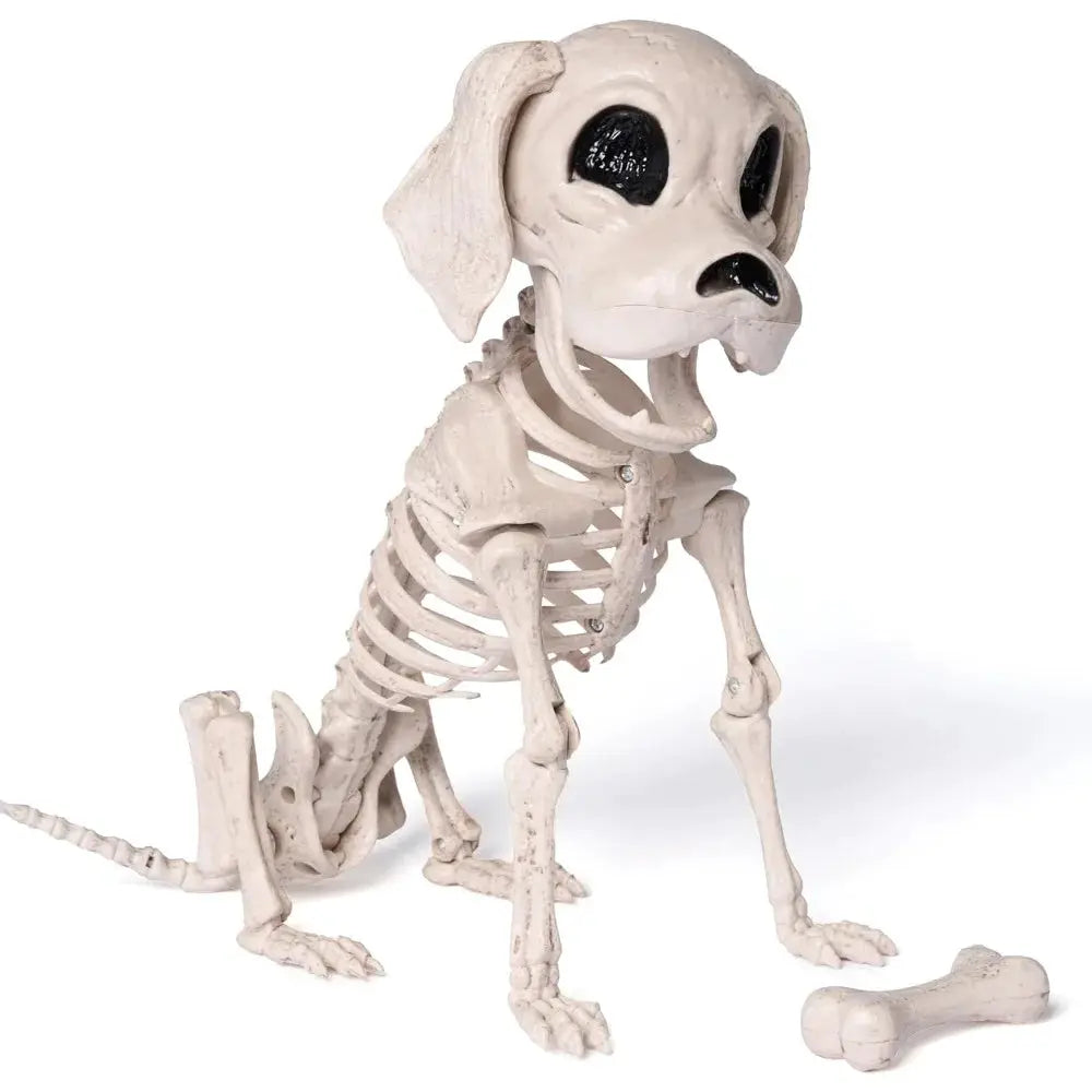 Halloween Dog Skeleton | Posable Joints | Full Body | 12.6 Inch