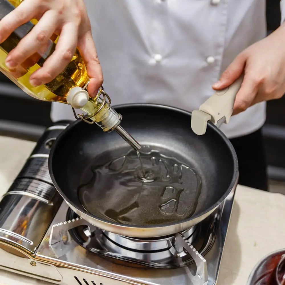 Removable Pan Handle | Nonstick | Detachable | Universal Pots Compatible
