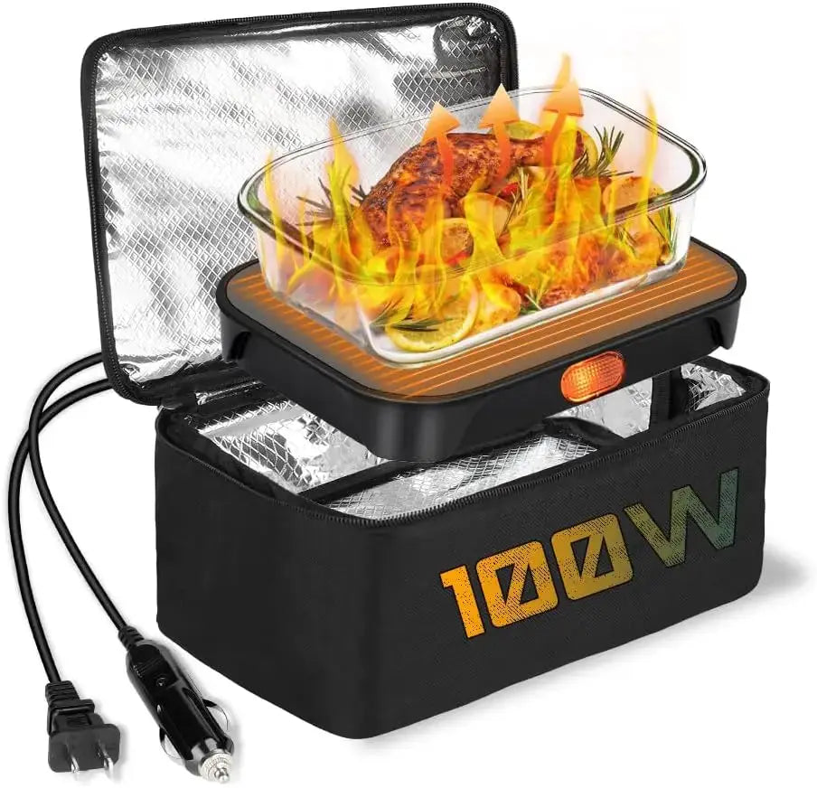 2026 New Portable Oven 100W Food Heater, Adult Electric Lunch Box Food Heater from PriceLows™