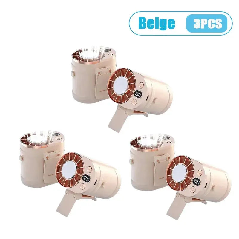 Waist Worn Portable Air Conditioner | 5W Low Power | Ice Pack Cooling | 1-3 Pack