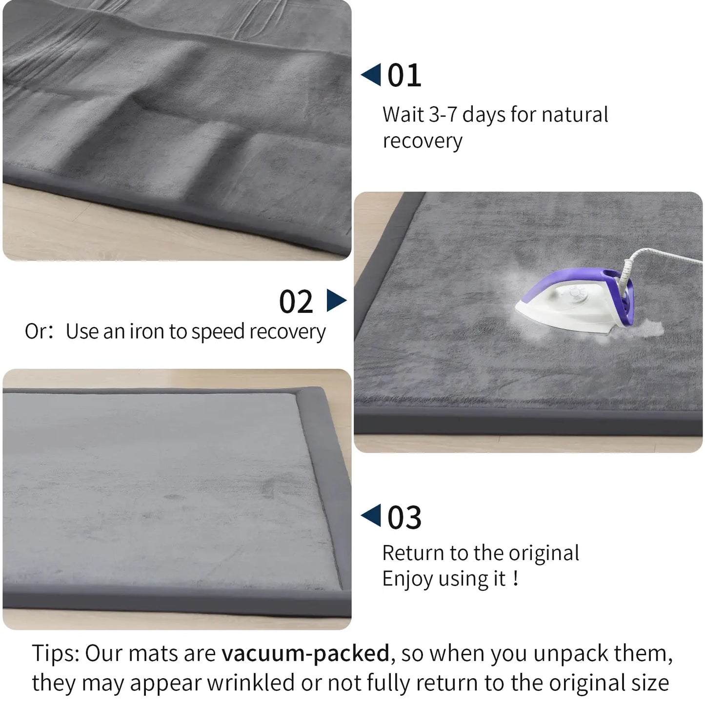 Carpet For Floor 2cm Thick Memory Foam Playpen Mat With Non-slip Bottom For Living Room Soft Velvet Minimalist Carpet Kids Rugs from PriceLows™