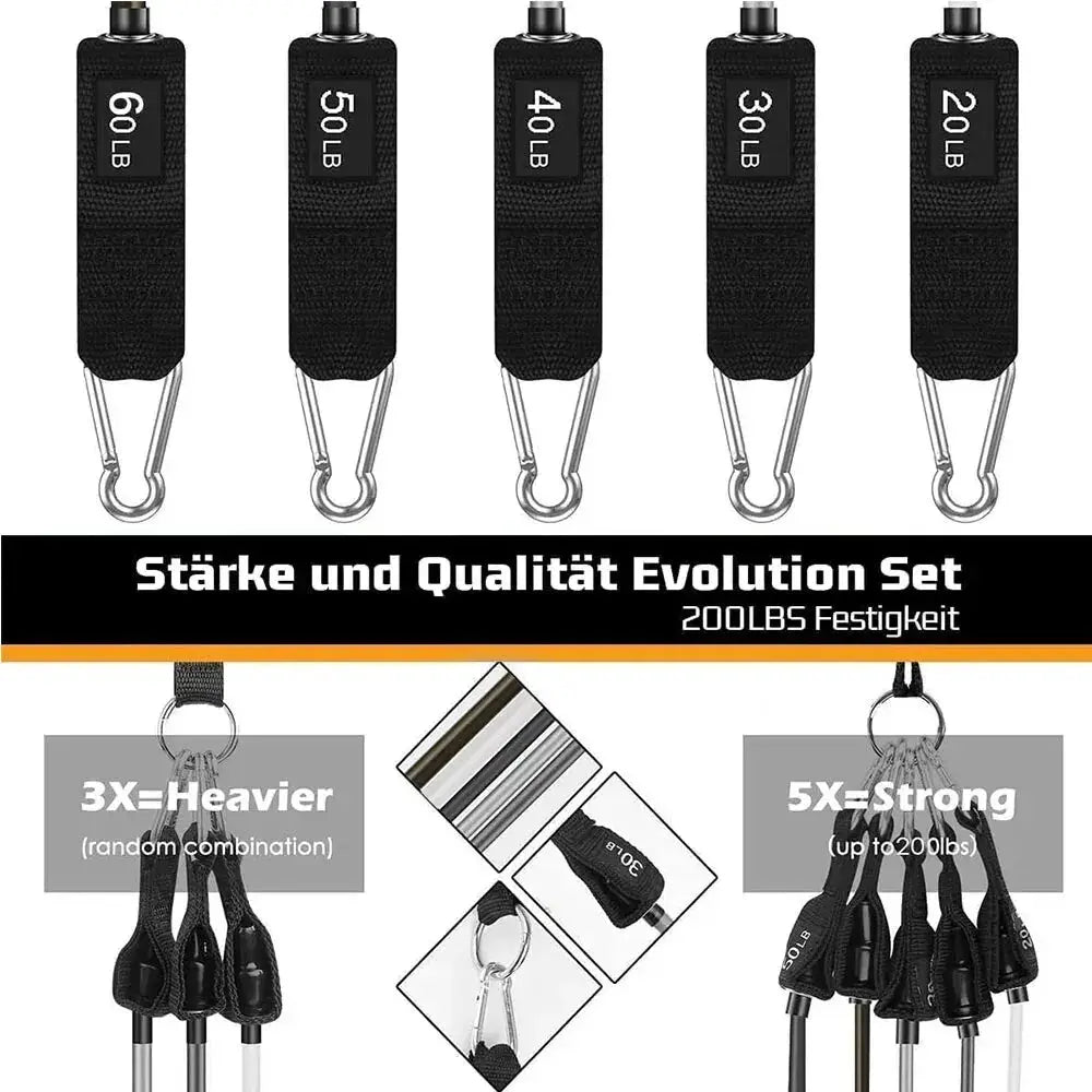 Resistance Bands Set | Adjustable Tension | Strength Training Rope