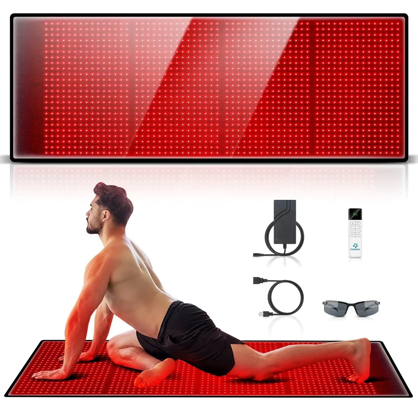 Astarexin 67X24 LED Light Therapy Mat | 1440 LEDs | 660nm 850nm