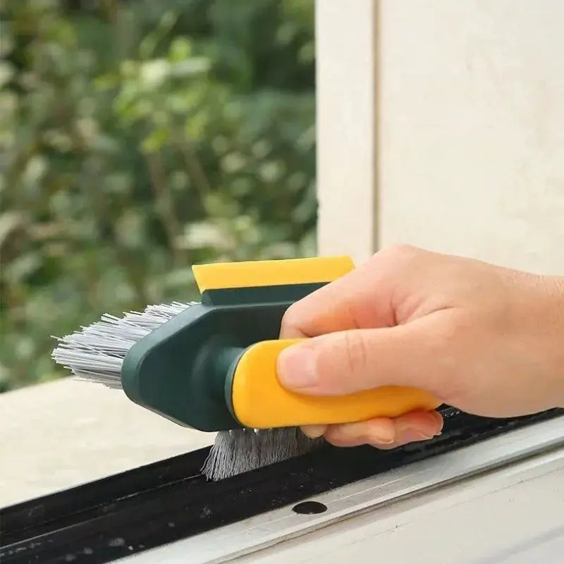V-Shaped Bristle Gap Cleaning Brush, 90° Dead-Angle-Free, for Toilet/Grout, 16cm/6.3in from PriceLows™