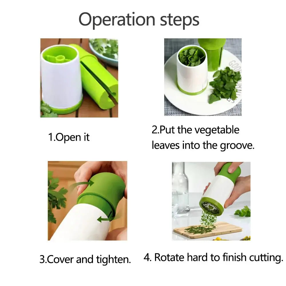 Manual Herb Grinder | Stainless Steel Blades | Multi Purpose Kitchen