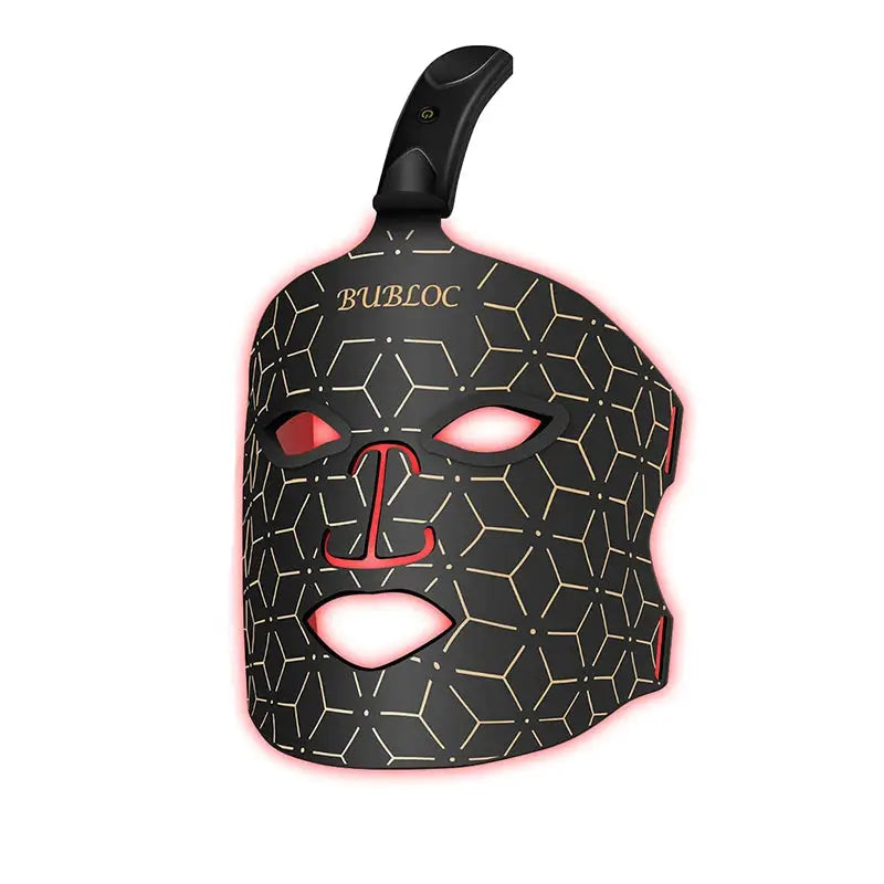 Portable Silicone LED Face Mask with Neck Red Light Near Infrared Therapy Anti Aging Repair Skin Brighten Skin Tone Home Use from PriceLows™