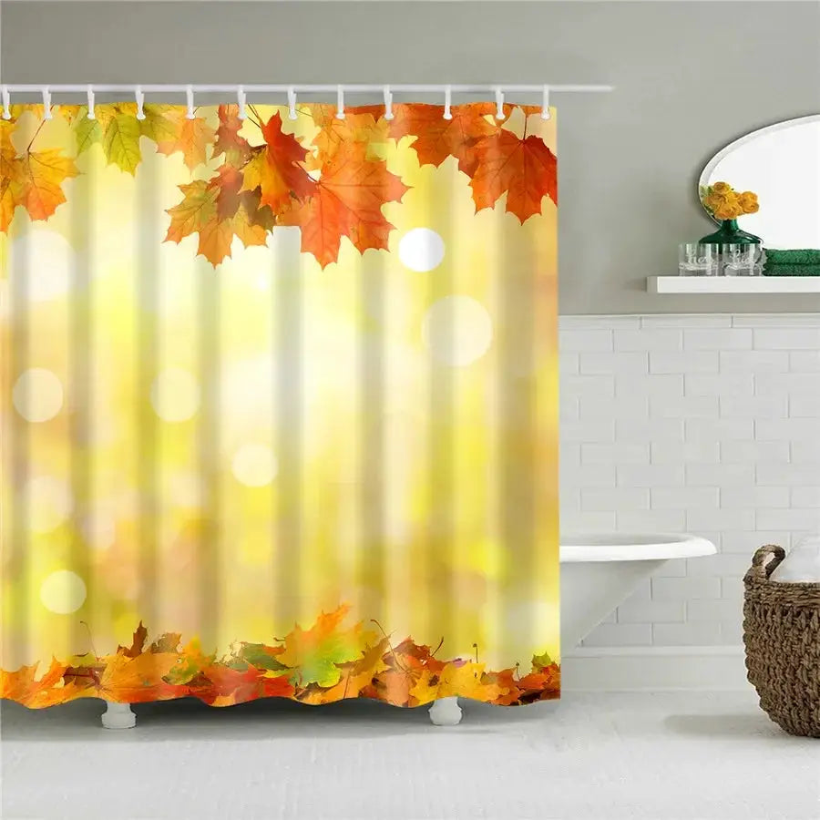 3D Flower Plum Blossom Lotus Lavender Rose Shower Curtains Bathroom Curtain Frabic Waterproof Polyester Bath Curtain with Hooks from PriceLows™