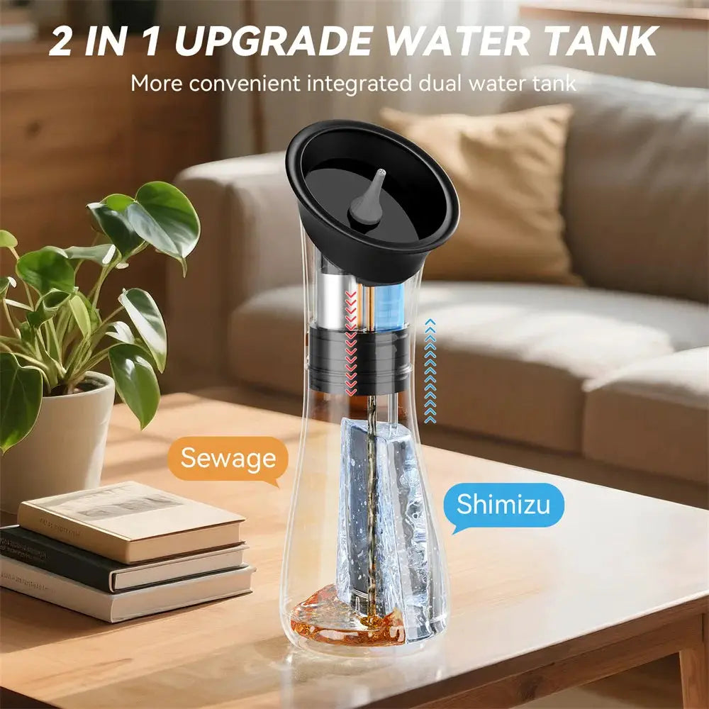 Water Powered Ear Cleaning Tool with Irrigation Flusher Electric Ear Wax Removal System 11 Tips 3 Pressure Setting for Clean from PriceLows™