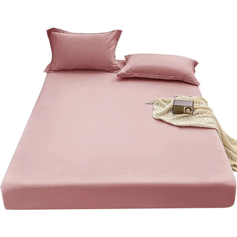 Fitted Sheet | Brushed Finish | Deep Pocket | Solid Color