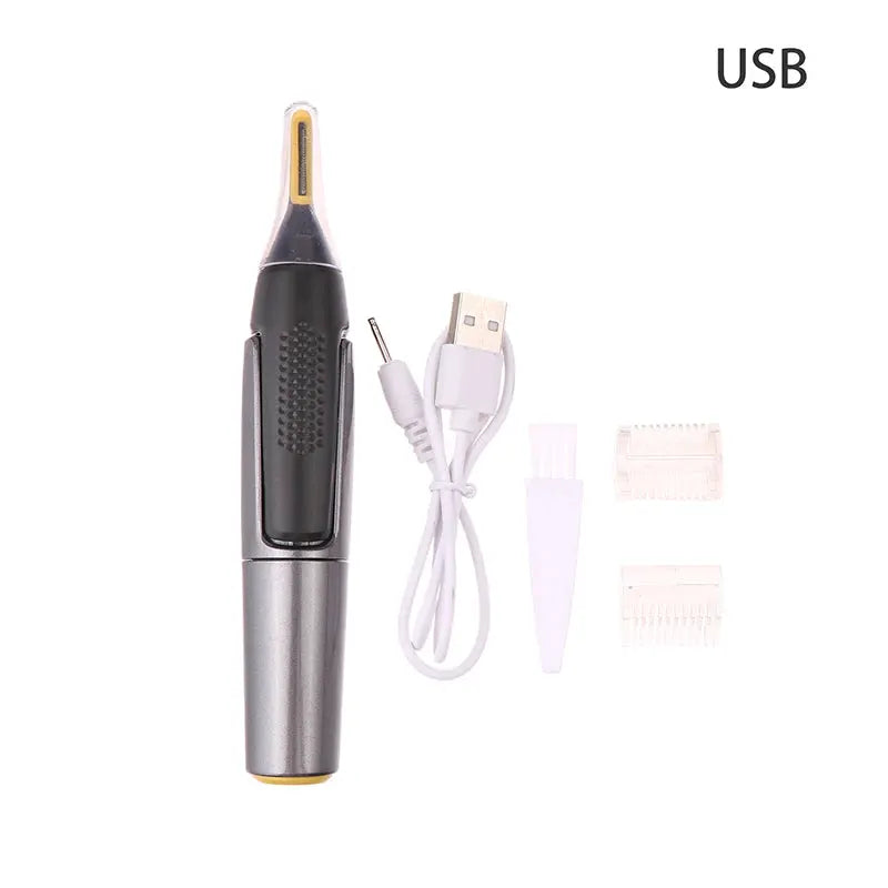 Ultra Thin Precision Trimmer Electric Nose Hair Trimmer Mini Portable Ear Trimmer For Men Nose Hair Shaver Waterproof Safe Clean from PriceLows™