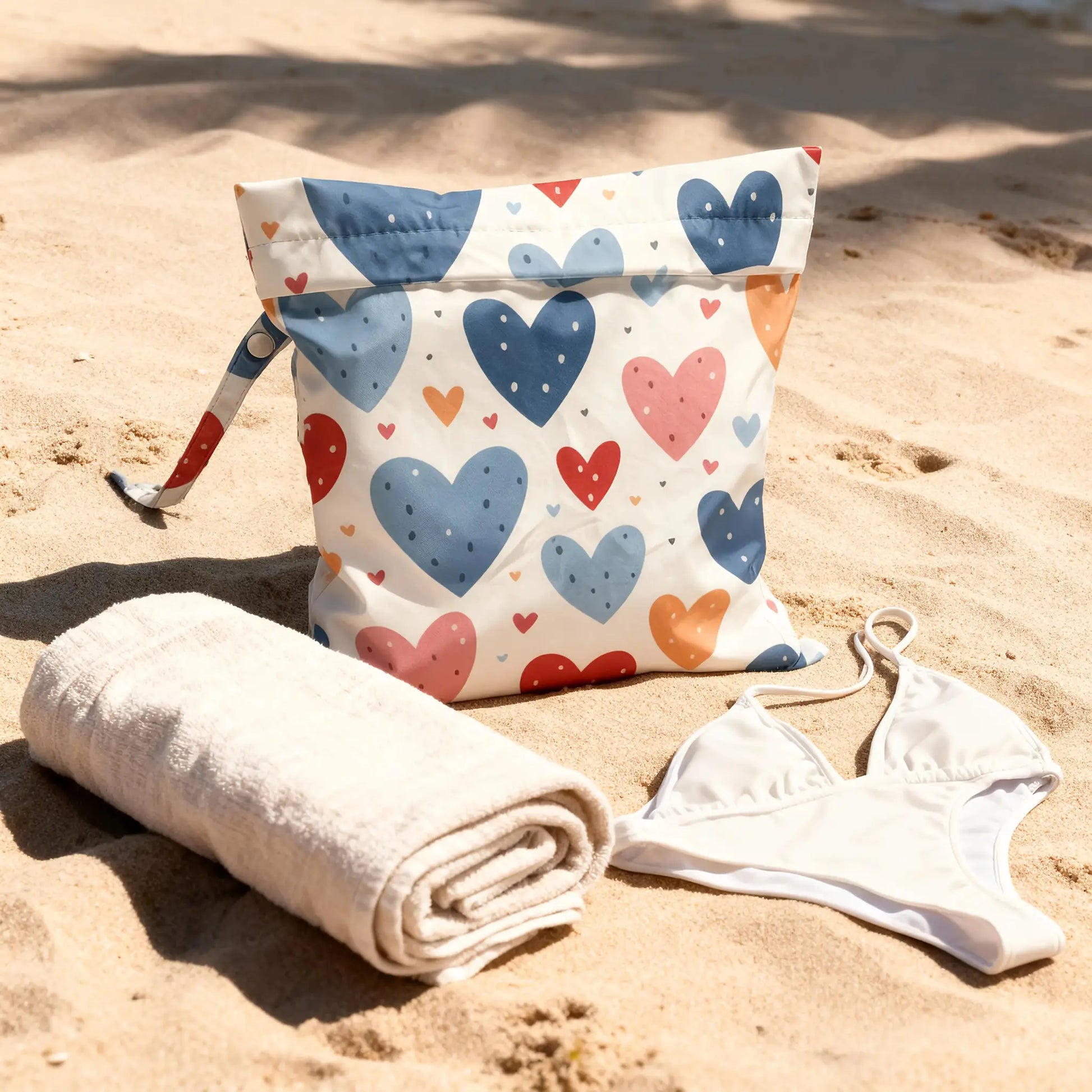 Waterproof Dry Wet Separation Bag Fashion Beach Zipper Bag for Travel Swim Pool Yoga Sportswear Cosmetics Lingerie Storage from PriceLows™