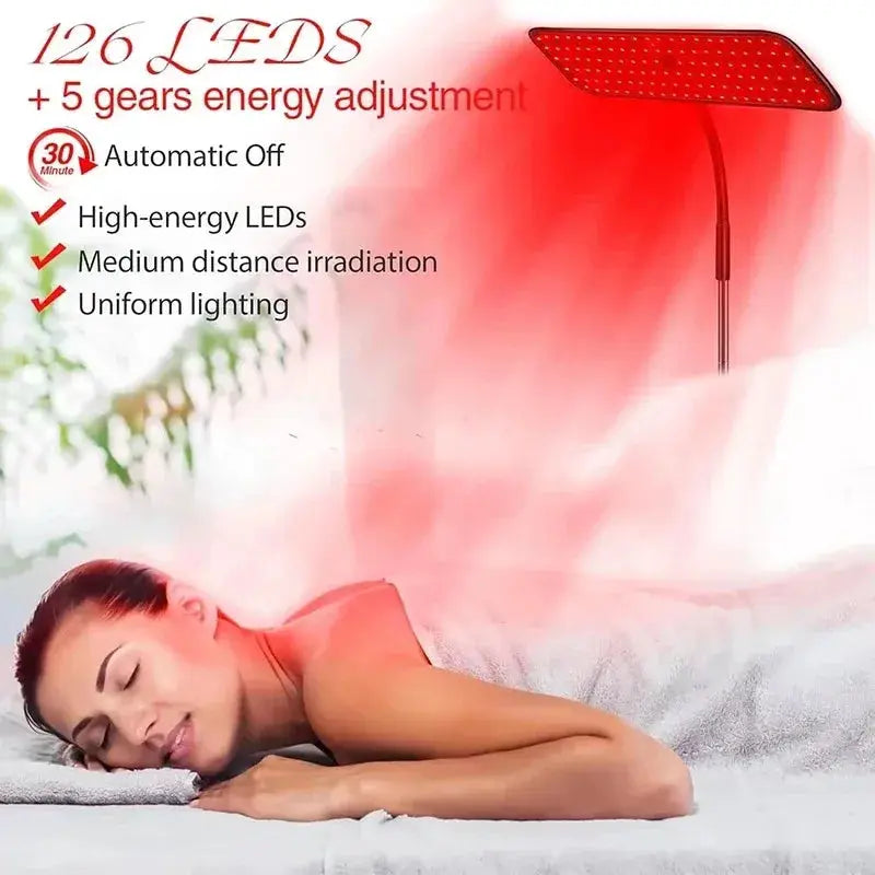 Near Infrared Light Panel | 660nm 850nm | Timer Adjusted Stand