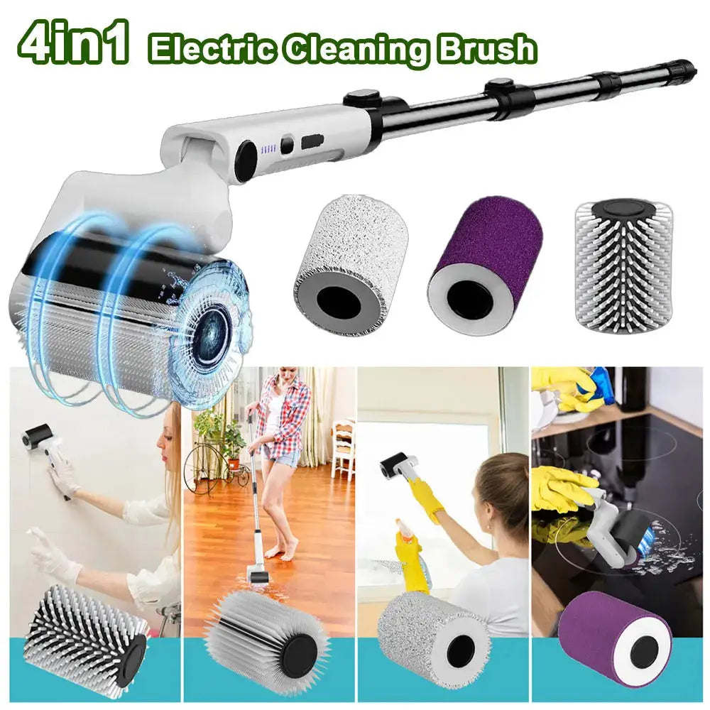 Electric BBQ Grill Brush | 3 Speed Settings | 180 Degree Adjustable Head