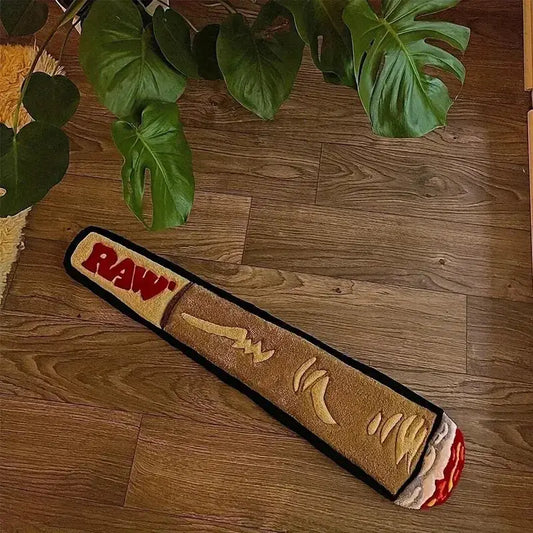 VIKAMA Creative Decorative Rugs Smoking Cigar Floor Mats Cozy Warm Living Room Rugs Bedroom Bedside Rugs Home Decoration from PriceLows™