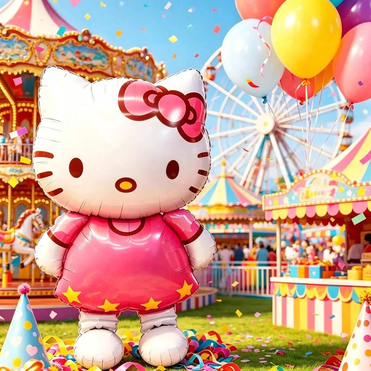 Hello Kitty Balloon | Large Size | Detailed Print | Party Ready