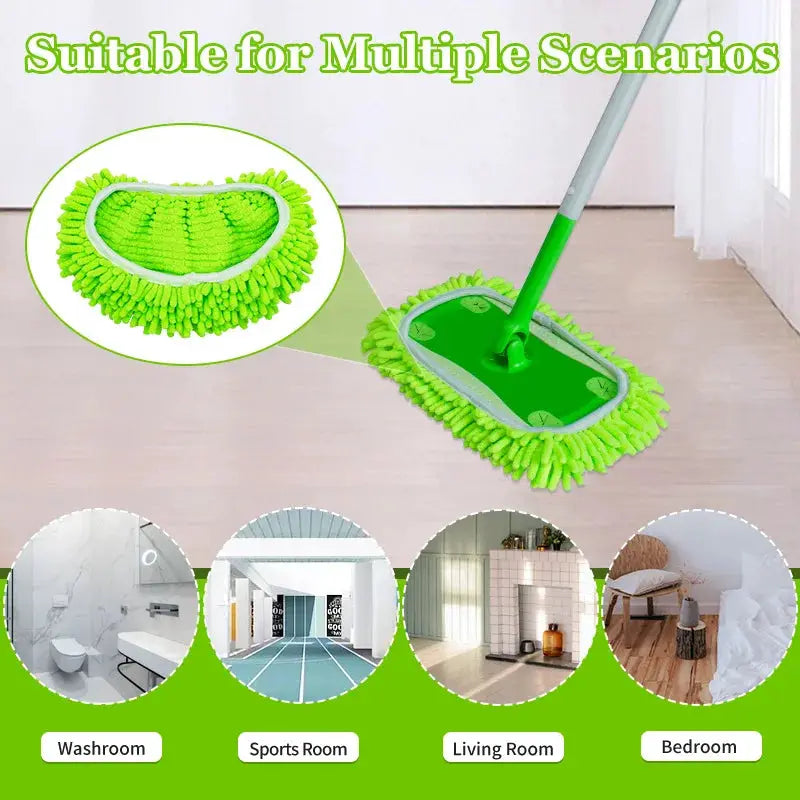 Replacement Mop Refills Pad for Swiffer Sweeper Mop Dry Wet Mop Refills for Floor Cleaning Microfiber Pads(10-12in) from PriceLows™