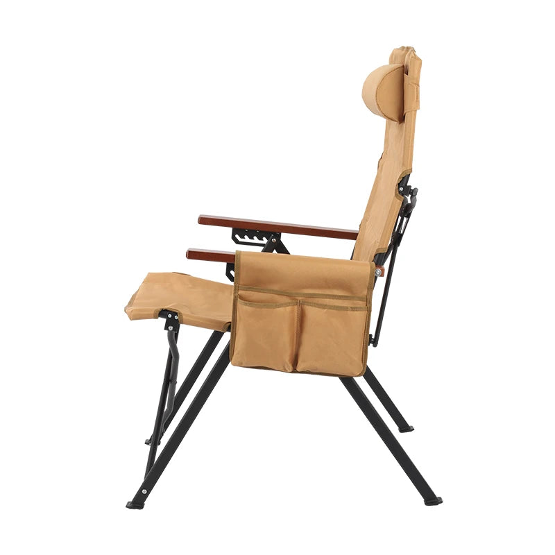Adjustable Folding Chair | 5-Position | Pillow Armrests
