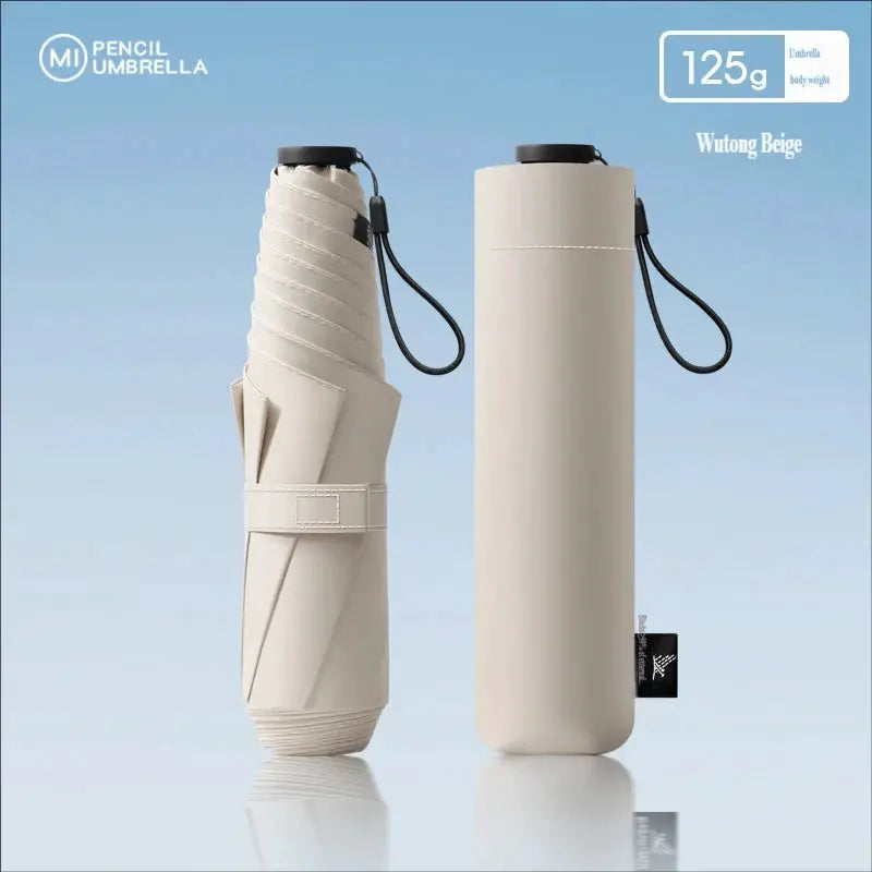 Ultralight Sun Umbrella | UV Protection | 5 Rib 3 Fold | Compact Design