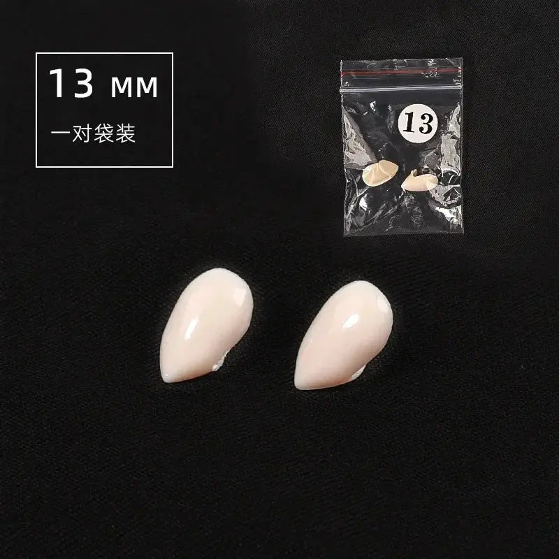 Vampire Fangs | Environmental Resin | Pre Molded Shape | 5 Pairs