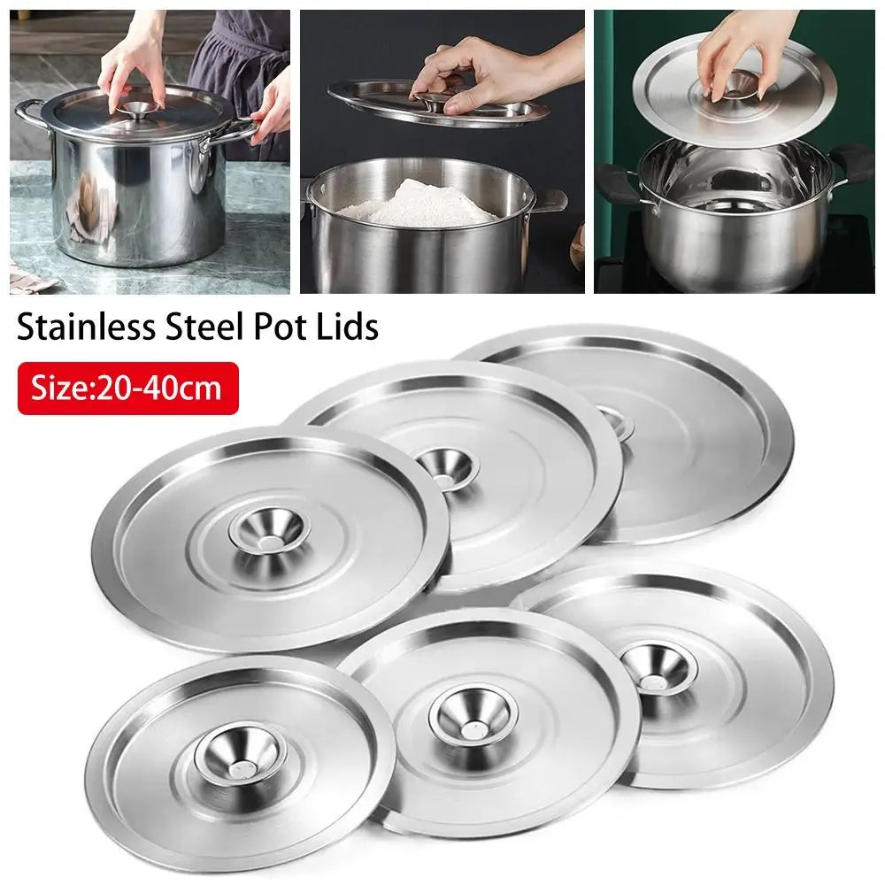 Pot Lids | Diameter 20-40 Cm | Stainless Steel | 20-40 Cm