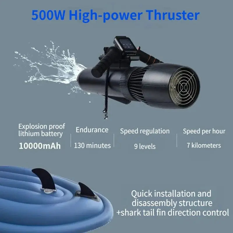 Remote Control Jet Water Skateboard Electric Inflatable Boat Underwater Thruster Floating Motor Boat from PriceLows™