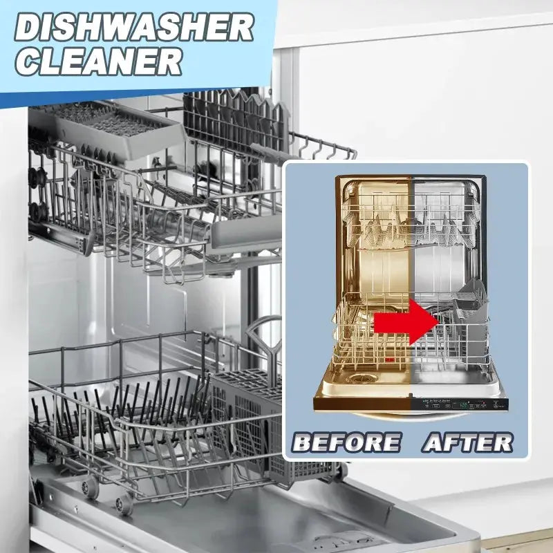 Dishwasher Cleaning Tablets | Stain Removal | Descaling Power | Universal Fit
