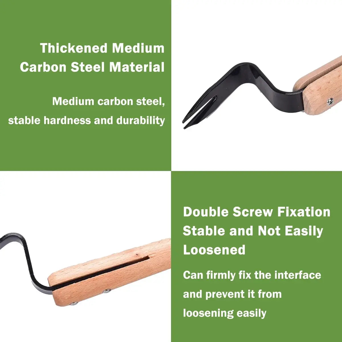 Effortless Weed Removal Tool - T TOVIA Handheld Dandelion Puller & Garden Fork, Durable Metal Construction for Lawn Care from PriceLows™