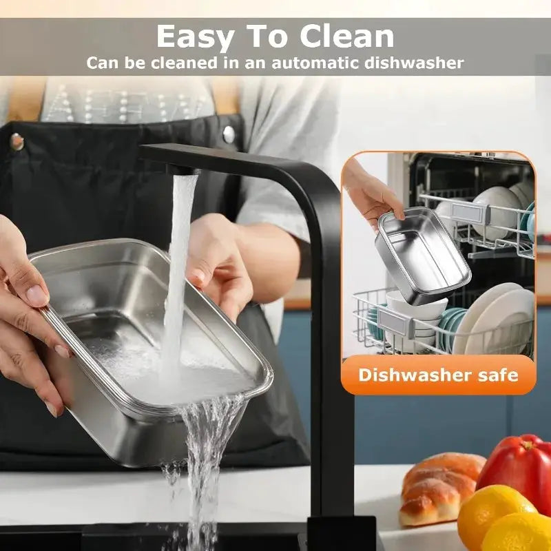 Portable Cordless Electric Lunch Boxes Automatic Self-Heating Food Warmer for Office School from PriceLows™