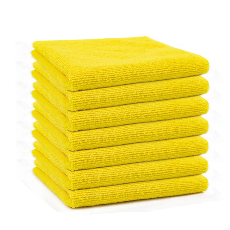 Microfiber Cleaning Cloths | 12 Pack | 4 Color Assortment | 11.5 By 11.5 Inches