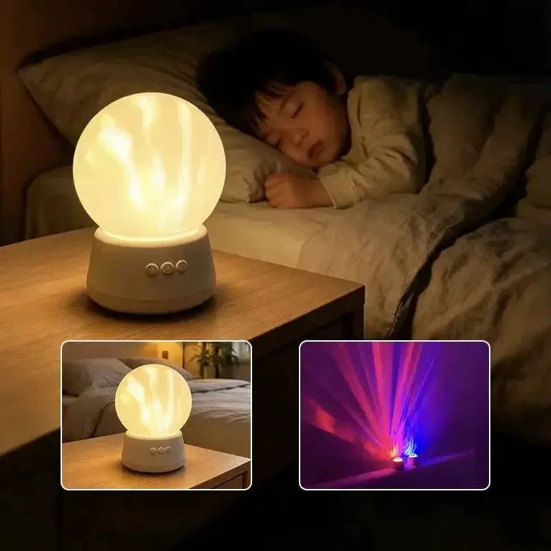 Aurora Light Projector | 7 Lighting Modes | Battery Operated | Compact