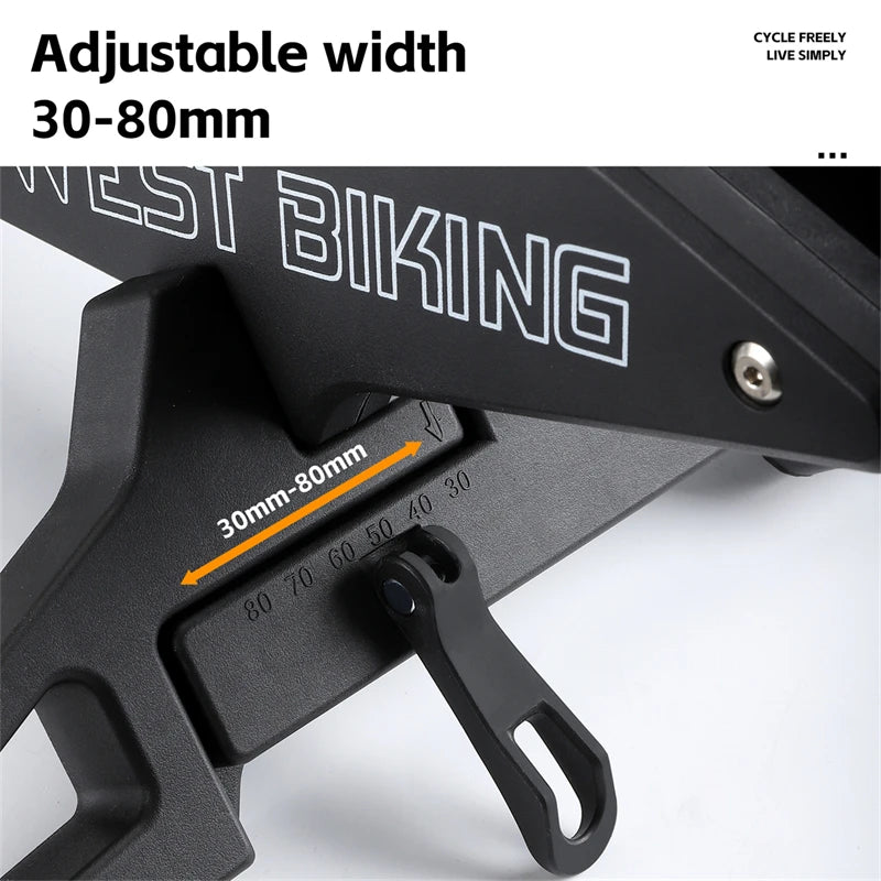WEST BIKING Adjustable Bicycle Parking Rack Portable MTB Road Bike Rack Garage Home Embedded Bike Display Stand Bike Accessories from PriceLows™