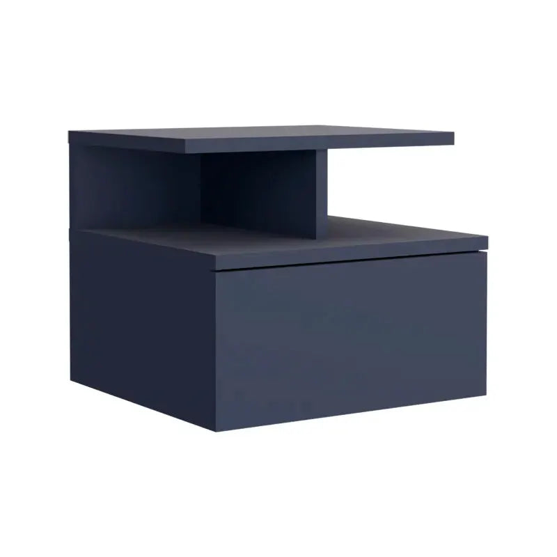 Adele Floating Nightstand, With One Drawer And Two Small Below Shelves For Storage or Decor from PriceLows™
