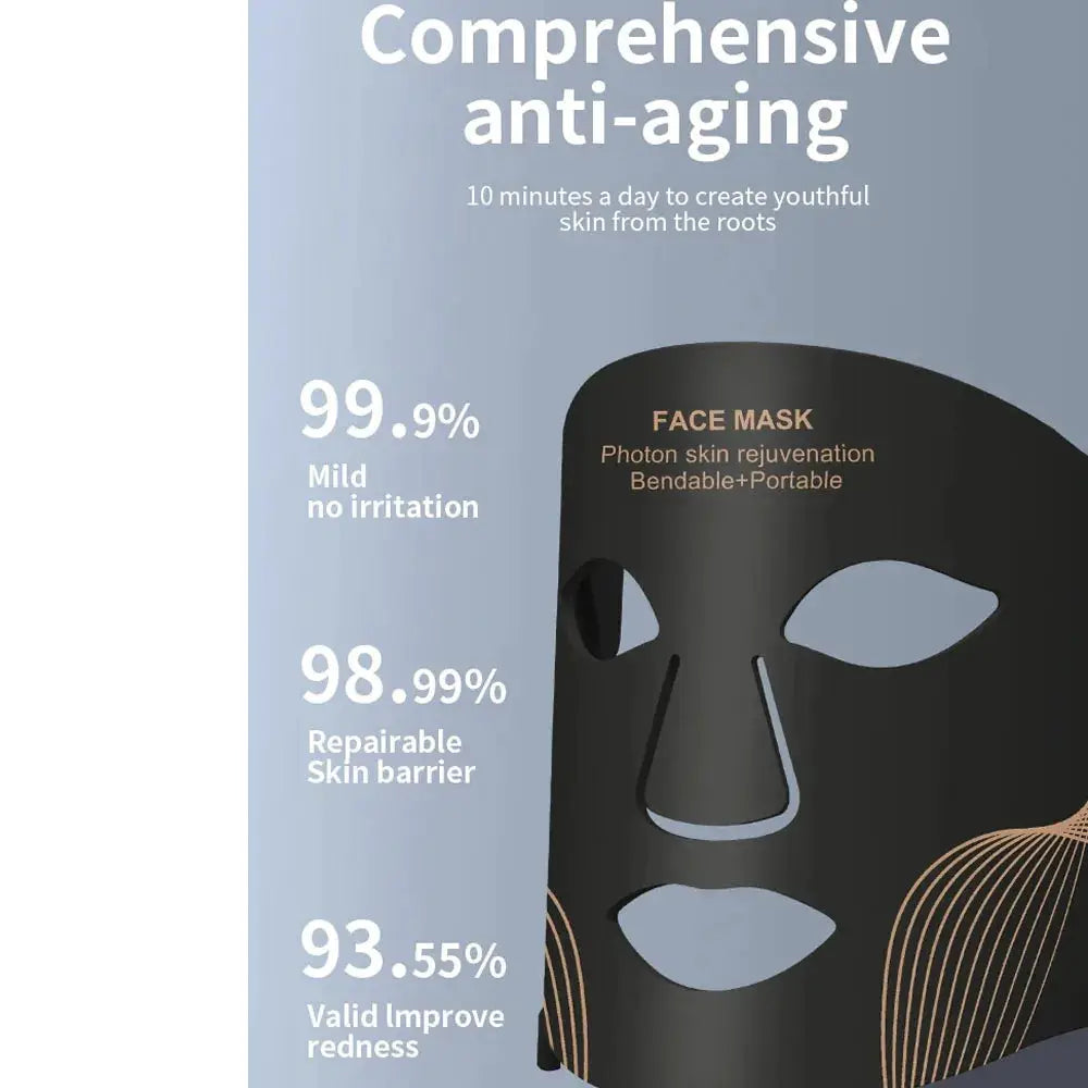 Red Light therapy Mask 460nm 660nm 850nm LED Beauty Devices Face Instrument Rejuvenation Skin Anti Aging Wrinkle Skin Repair from PriceLows™