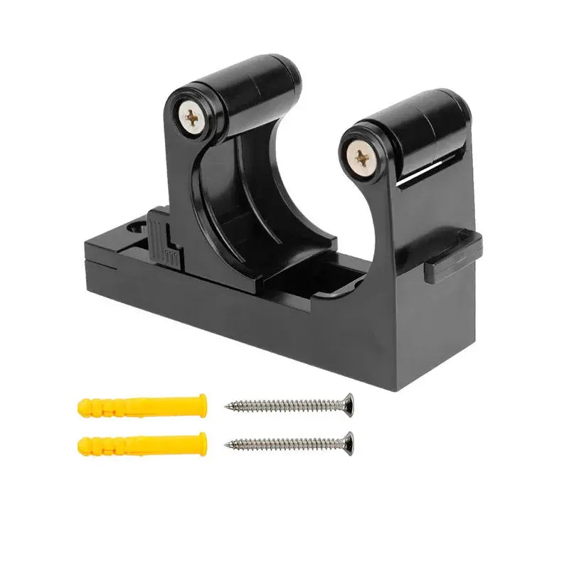 Bicycle Buckle Hooks MTB Road Bike Wall Holder Rack Mount Storage Support Bracket Fits 1.0-2.8 inches Tube Bicycle Parking Rack from PriceLows™