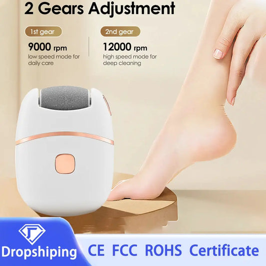 Electric Pedicure Tools Foot Care File Leg Heels Remove Dead Skin Callus Remover Feet Clean Care Machine Repair Nail Sandpaper from PriceLows™