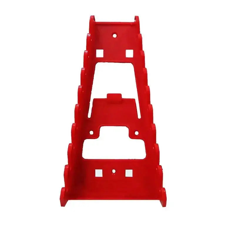 Red Wrench Organizer Plastic Wrench Organizer Tray Sockets Storage Tools Rack Sorter Standard Spanner Holders Wrench Holder from PriceLows™