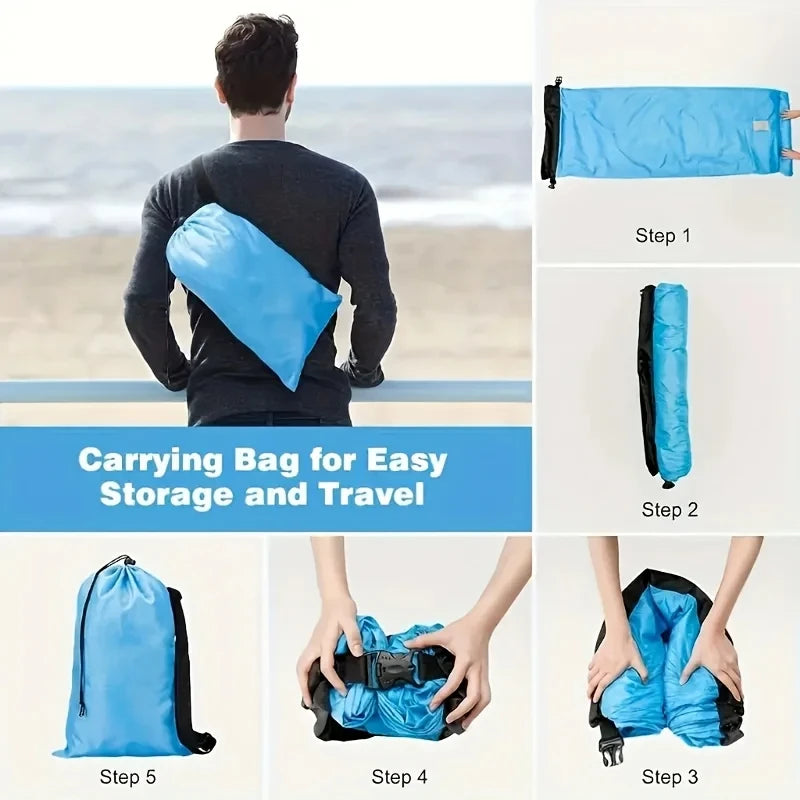 Portable Inflatable Couch | Waterproof | Anti Leak Design | Outdoor Use