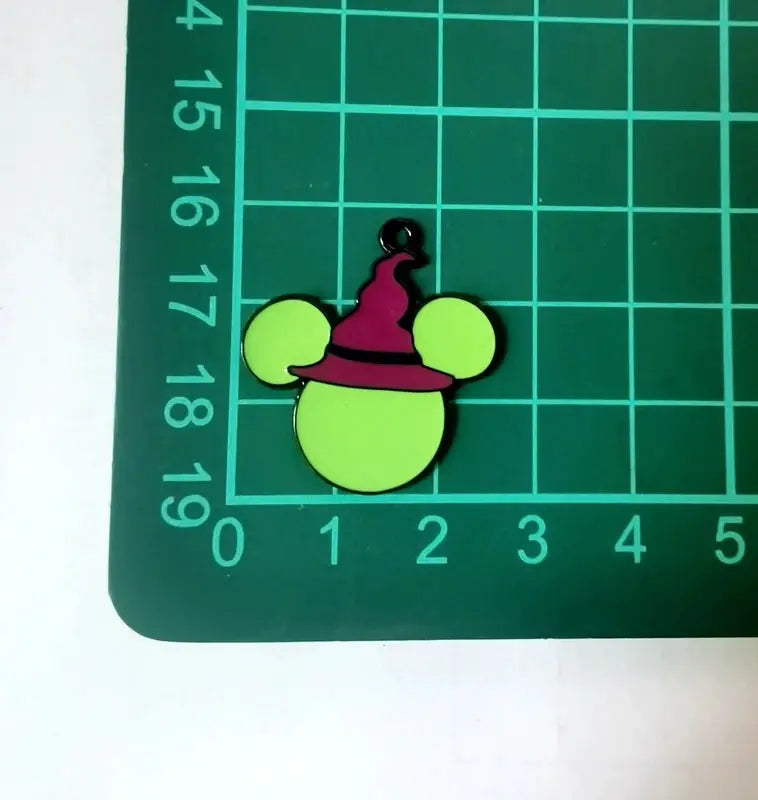 Halloween Pendant Charms | Metal Design | Cartoon Pattern | 10 Piece Set