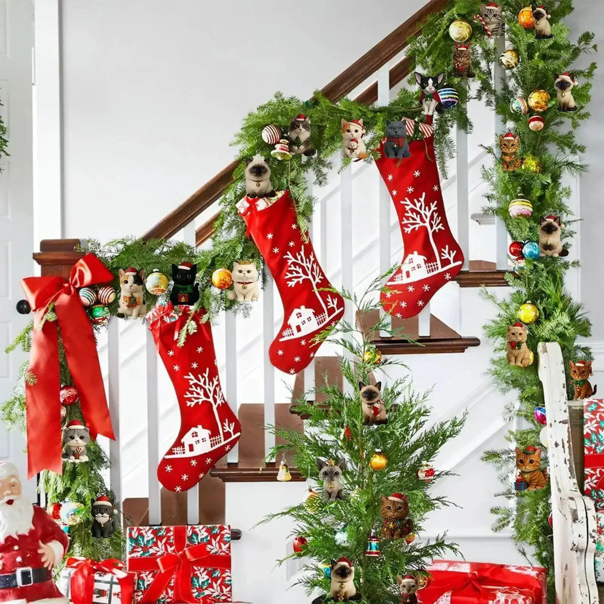 Advent Calendar | 24 Day Countdown | Acrylic Kitten Ornament