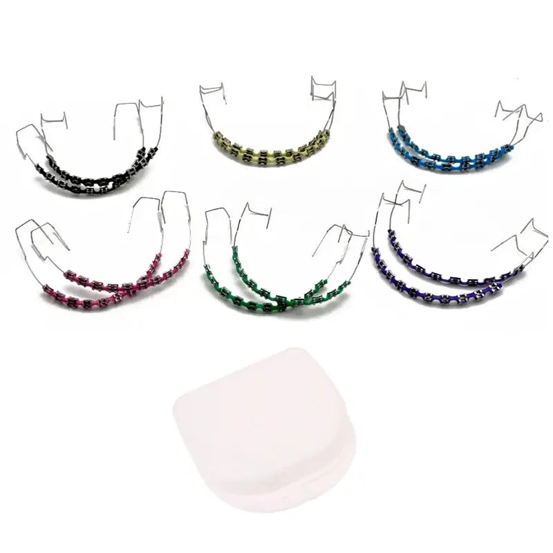 Teeth Braces | Colorful Metal Wire | Temporary Orthodontic Kit