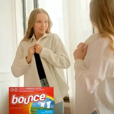 Fabric Softener Dryer Sheets | Outdoor Fresh | Bleach Free | 60 Sheet Pack