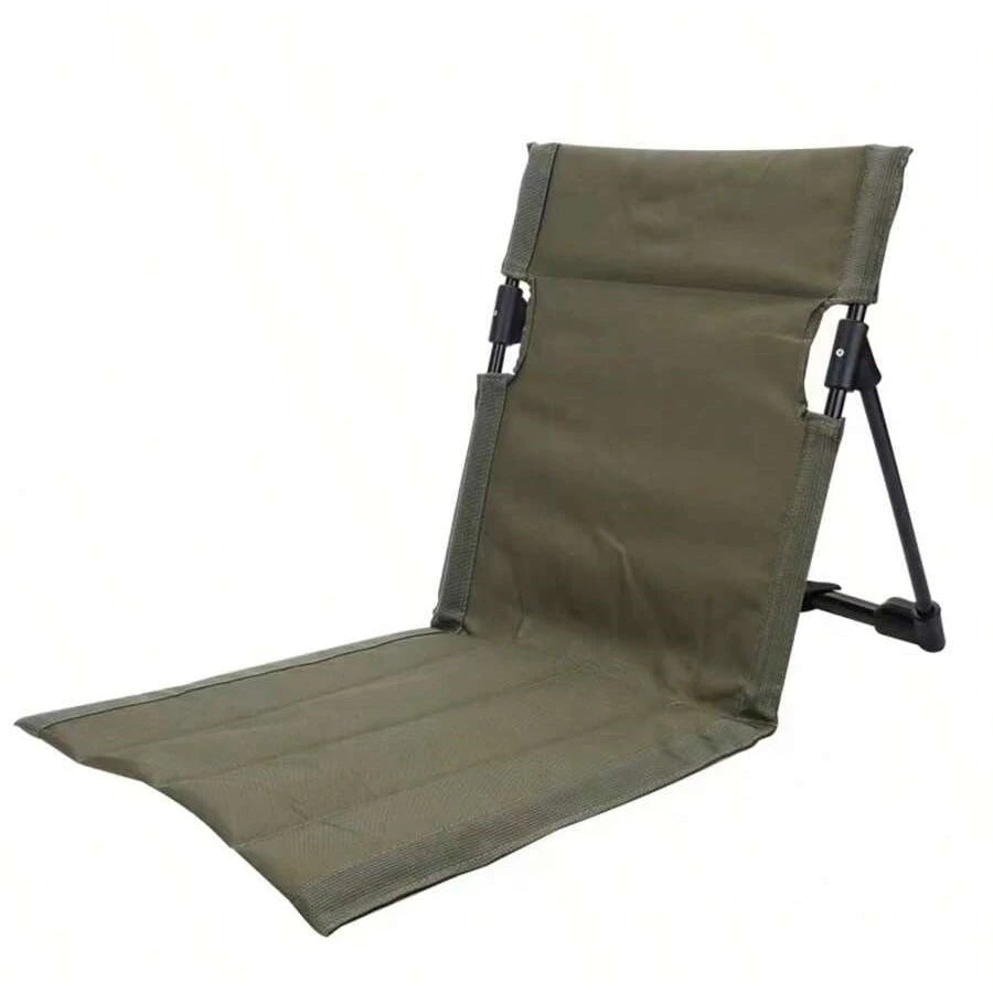 Foldable Camping Chair | Aluminum Frame | Reclining Backrest | One Size