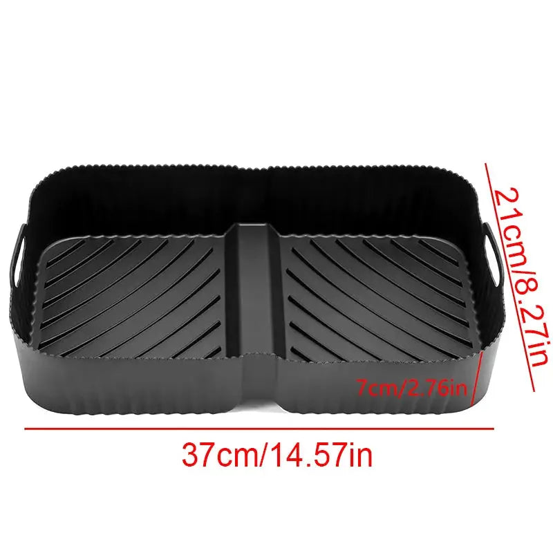 Silicone Air Fryer Liners | Ninja AF500EU Compatible | Non-Stick | 10.4L/5.2L