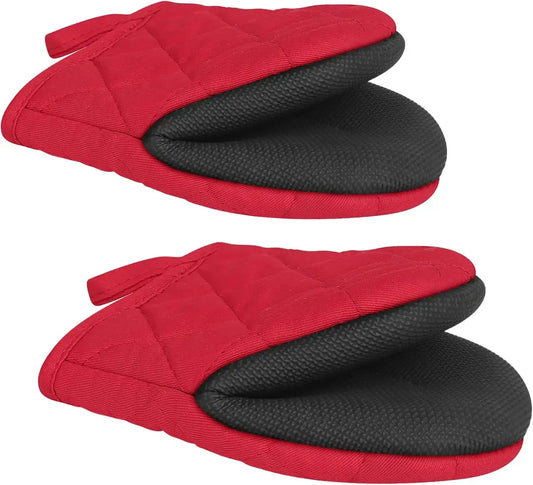 Oven Mitts | High Heat Resistant | Non Slip Grip | One Size