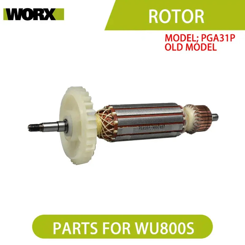 Orginal new Switch Driver motor reducer casing toothed wheel shell chuck parts for WORX WU800S angle grinder from PriceLows™