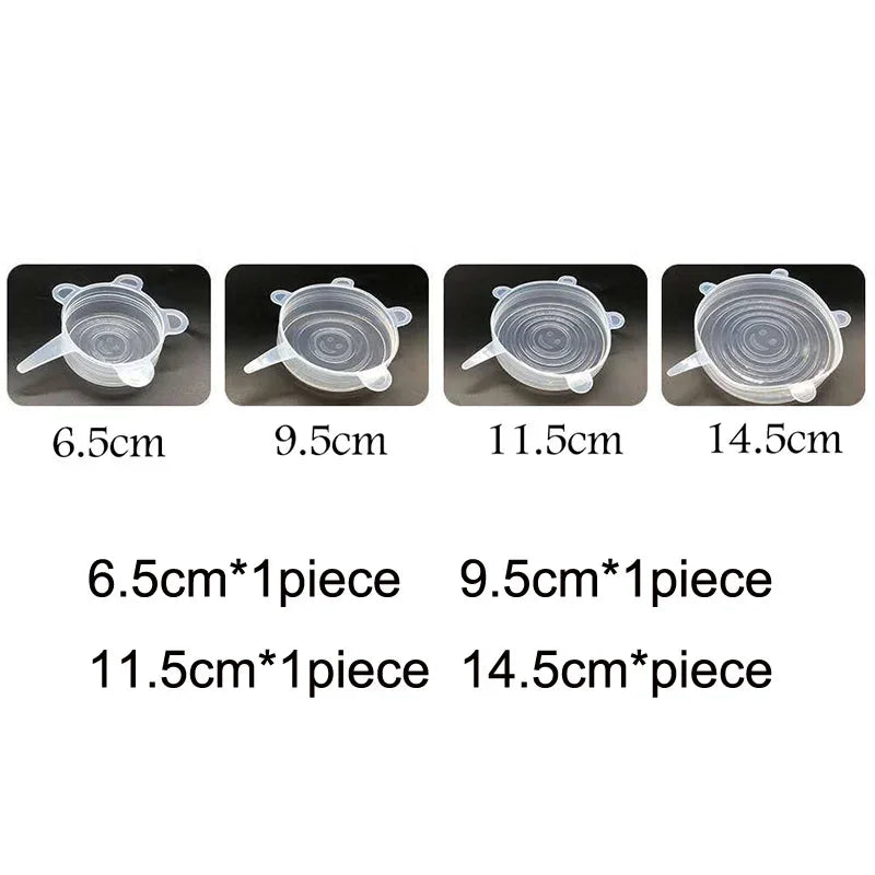 Silicone Stretch Lids | Universal Lid Fit | Eco Friendly | 16 Sizes