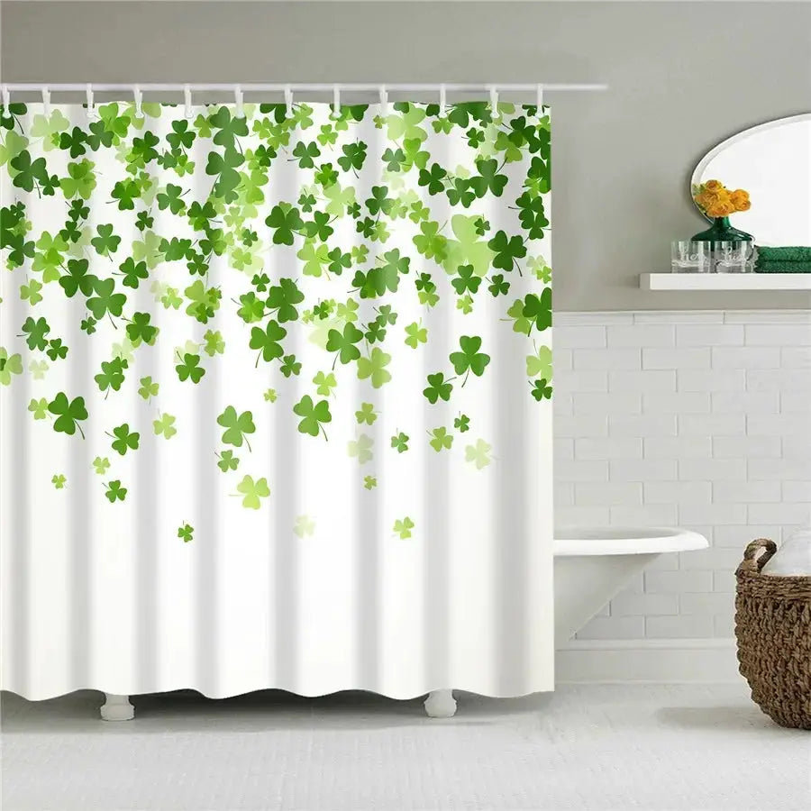 3D Flower Plum Blossom Lotus Lavender Rose Shower Curtains Bathroom Curtain Frabic Waterproof Polyester Bath Curtain with Hooks from PriceLows™